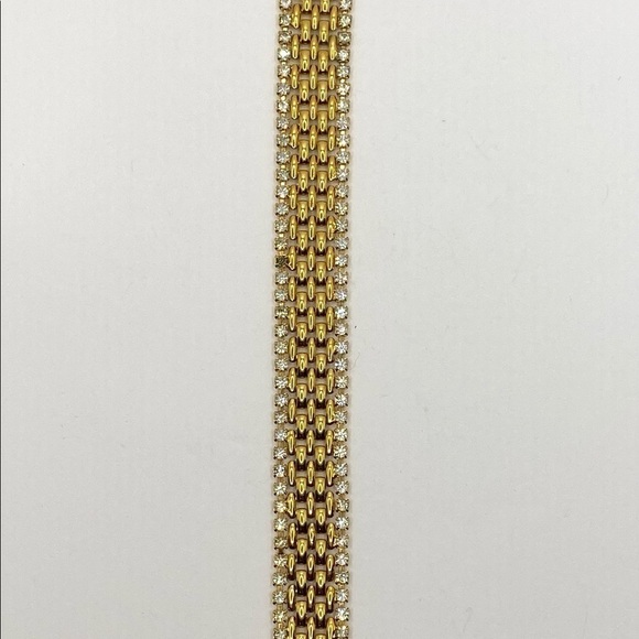 KJL Kenneth Jay Lane Bracelet Crystals Vintage - Picture 10 of 10